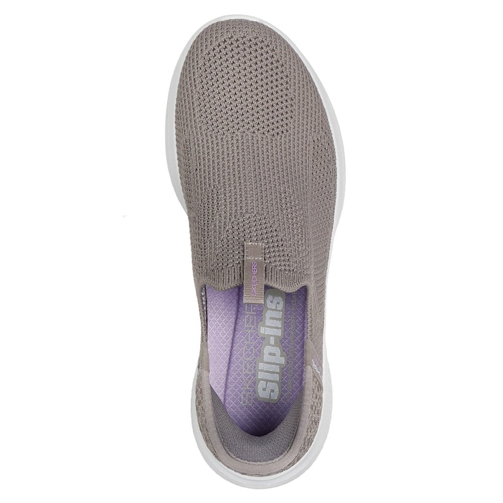 Produktbild 4 - Skechers Womens Ultra Flex 3.0 Slip-Ins Taupe