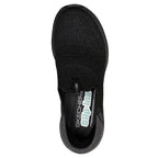Skechers Womens Ultra Flex 3.0 Slip-Ins Svart