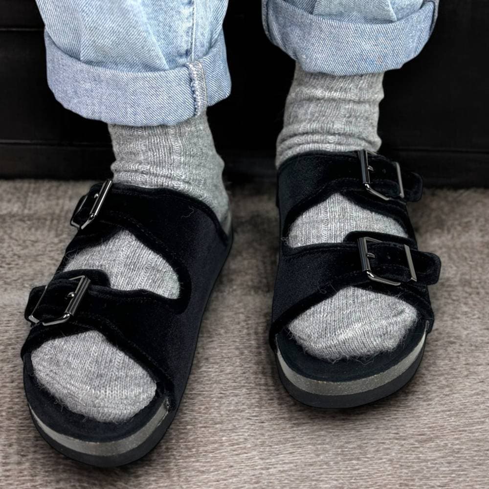 Sköna Marie Sandaler Adele Svart