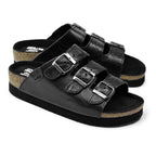 Sköna Marie Sandaler Lava Black Tumbled