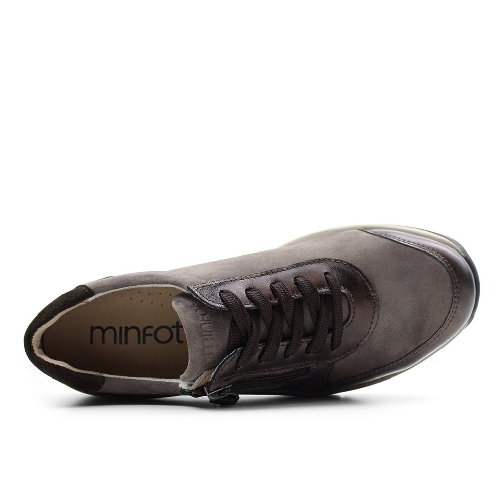 Produktbild 6 - Minfot Vei Sneaker Stretch Nubuck Taupe Oxid