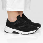 Minfot Softrole Pop Sneakers Dam Svart