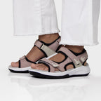 Minfot Nyhamn Sandaler Dam Pink Beige