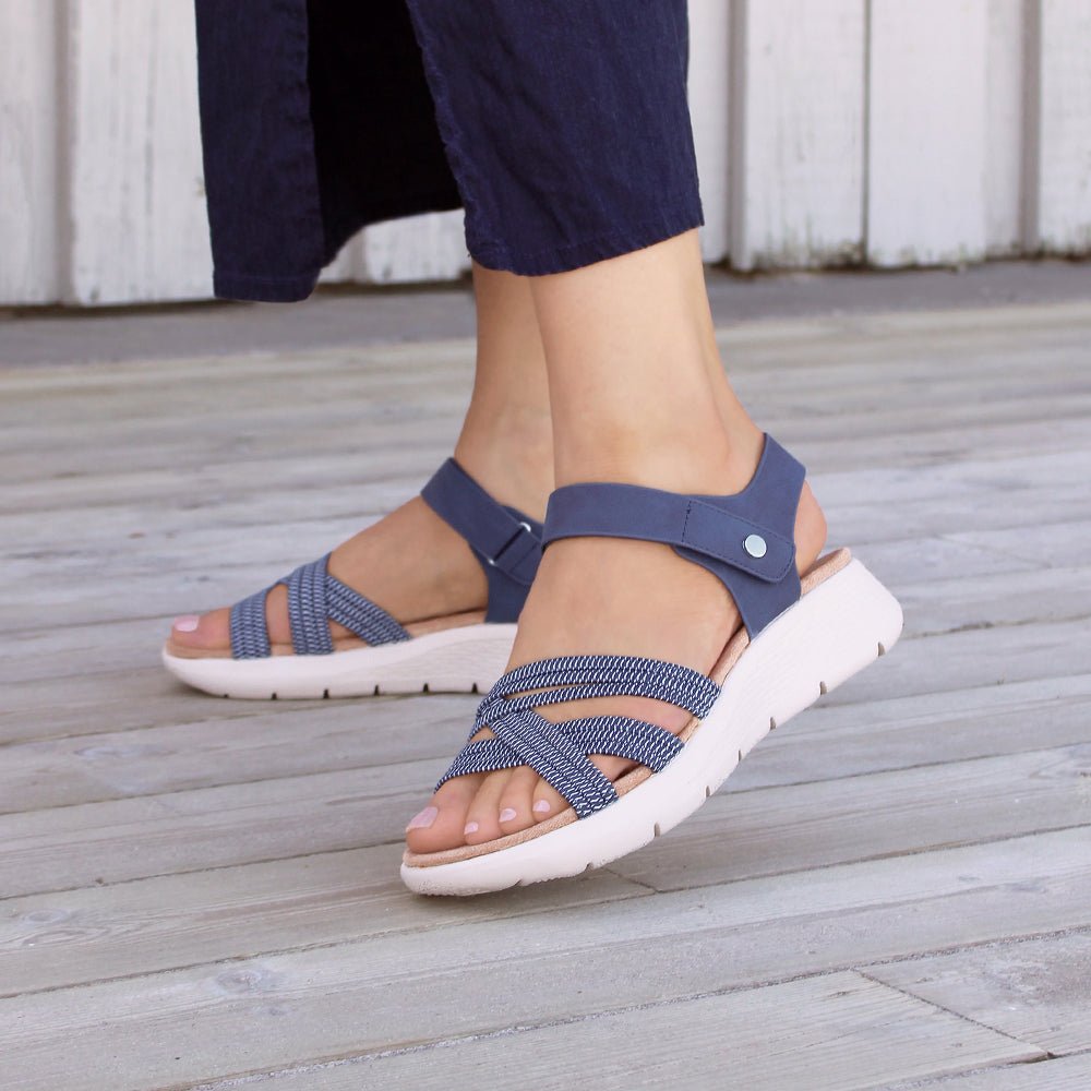Minfot Cloudlite Nia Sandaler Dam Blå