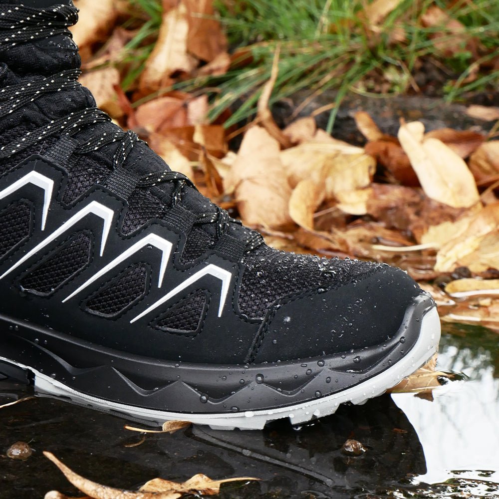 Minfot Stride Mid Skor Unisex Vattentät TEX Svart