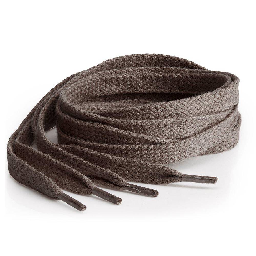 Springyard Skosnören Flat Dark Brown