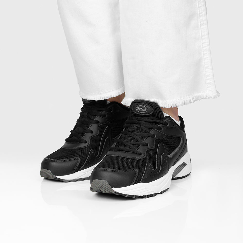 Scholl Skor Biomechanics Sprinter Wave Unisex Svart Grå