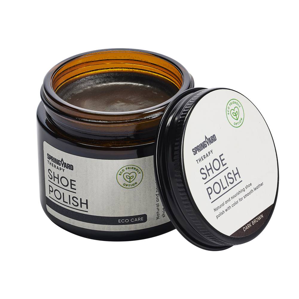 Produktbild 2 - Springyard Shoe Polish Skokräm Läder Mörkbrun