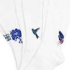 Minfot Flawless Stödstrumpor Eco Bomull Colibri 3-pack