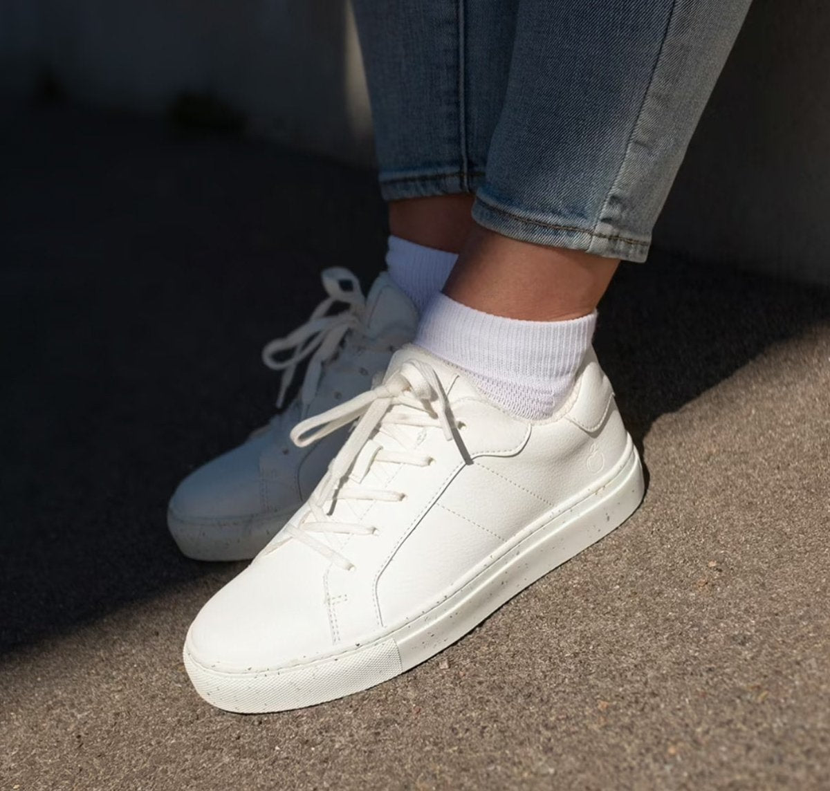 Produktbild 2 - vita-låga-strumpor-3-pack