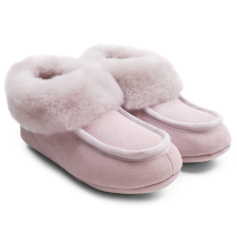 Produktbild 9 - Minfot Fårskinnstofflor Sunne Rose