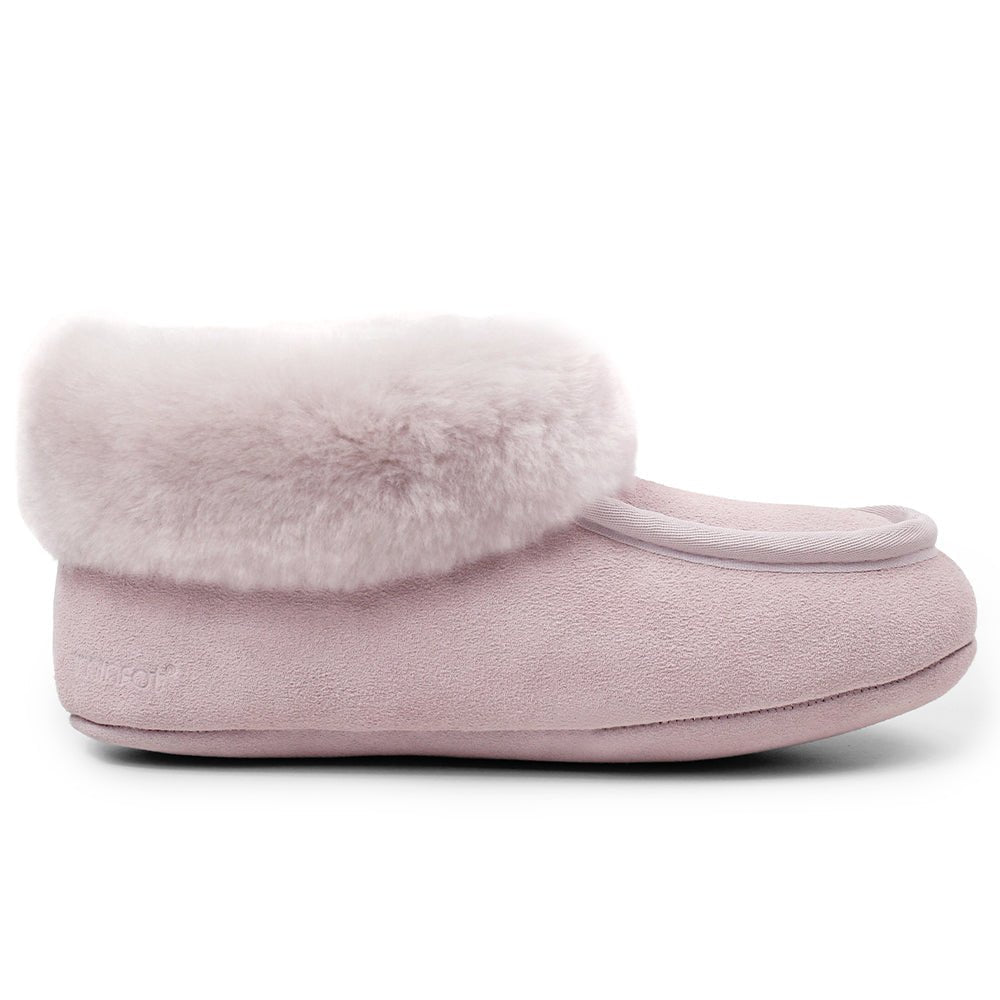 Produktbild 3 - Minfot Fårskinnstofflor Sunne Rose