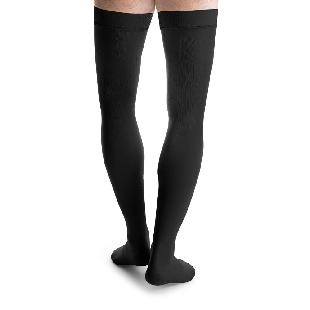 Jobst Stödstrumpor Herr Lårhöga Svart 1-pack
