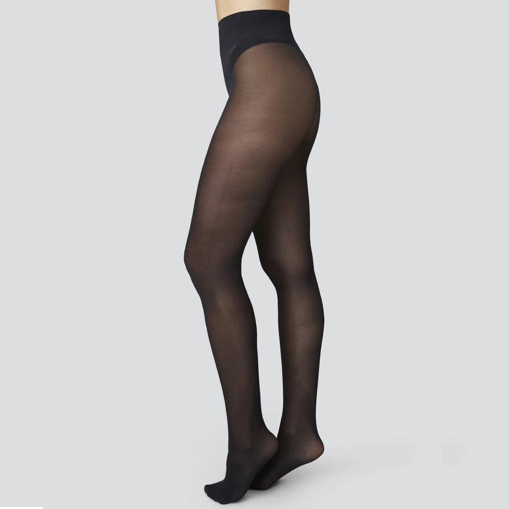 Swedish Stockings Strumpbyxor Svea 30 DEN Svart