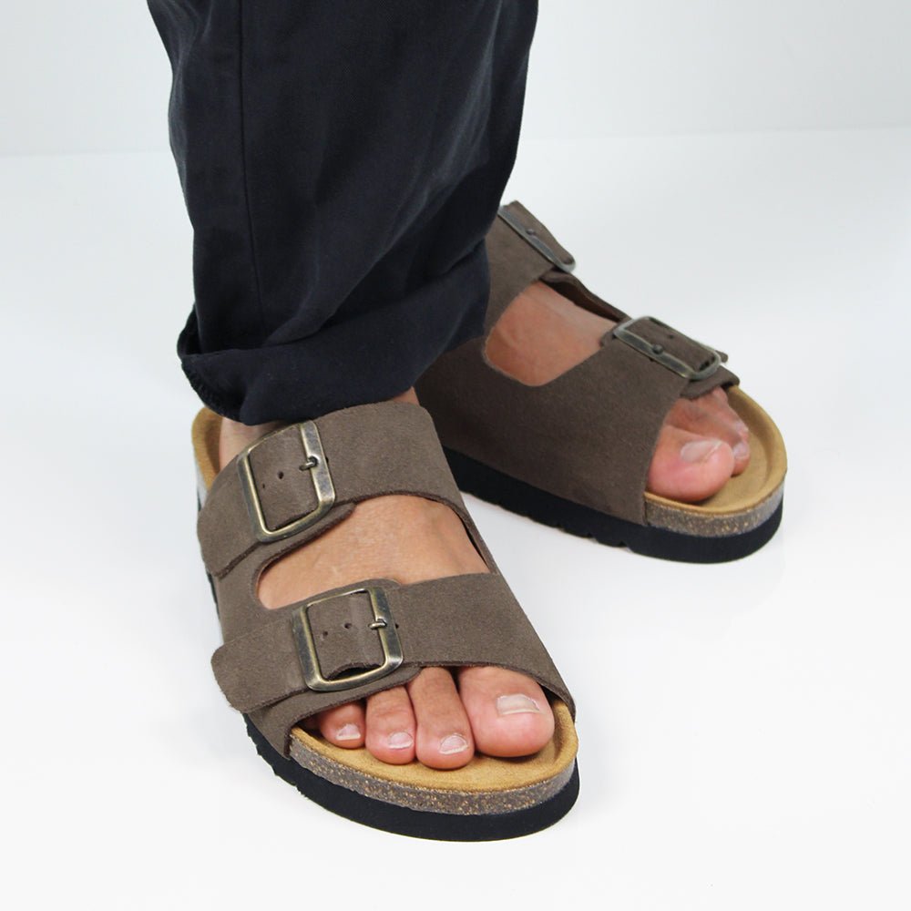 Minfot Moa Sandaler Dam Mjuk Bio Mocka Taupe