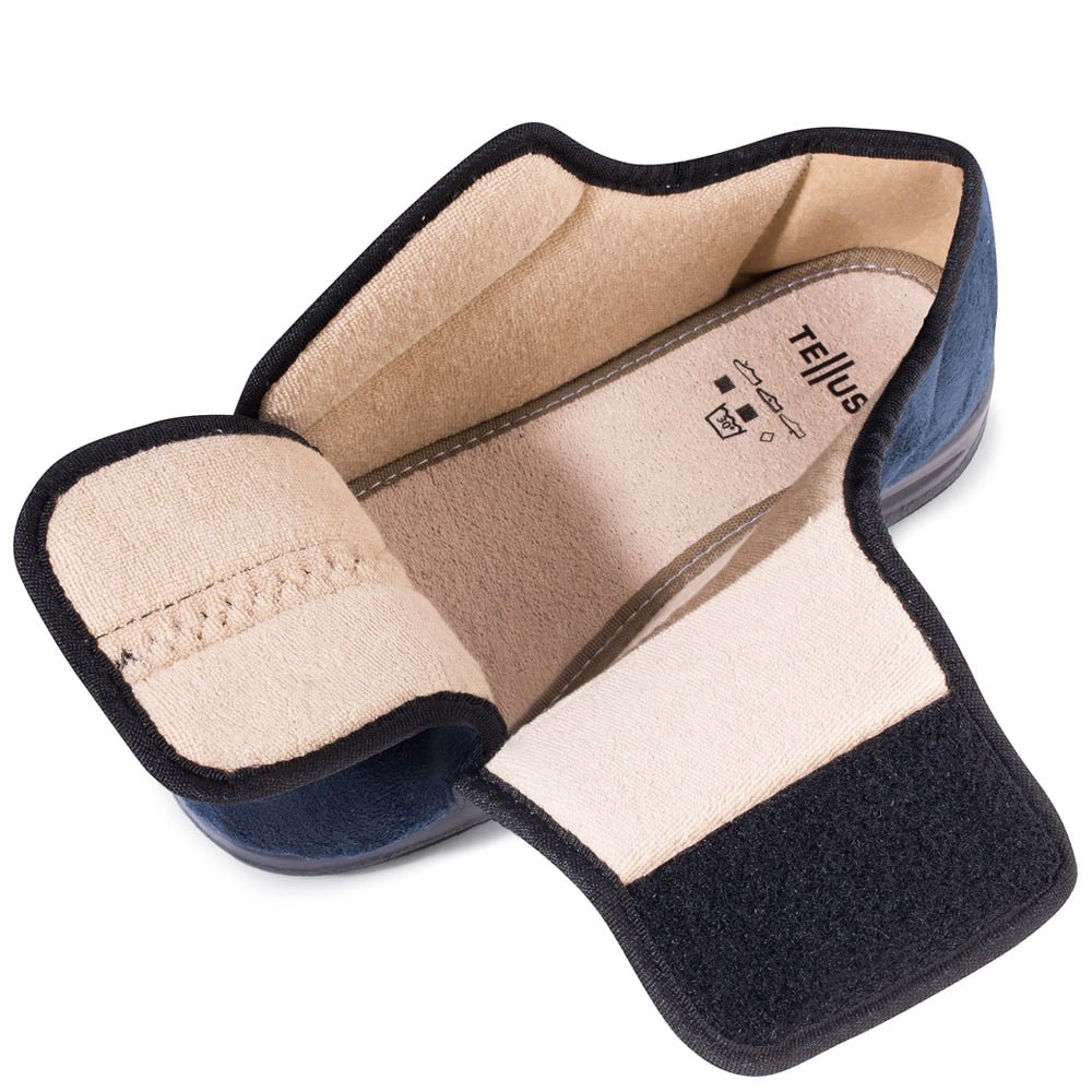 Tellus Care Rigel Toffel Svart Specialsko