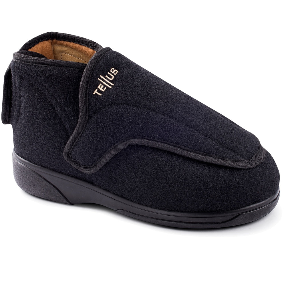 Tellus Care Titan Toffel Svart Specialsko