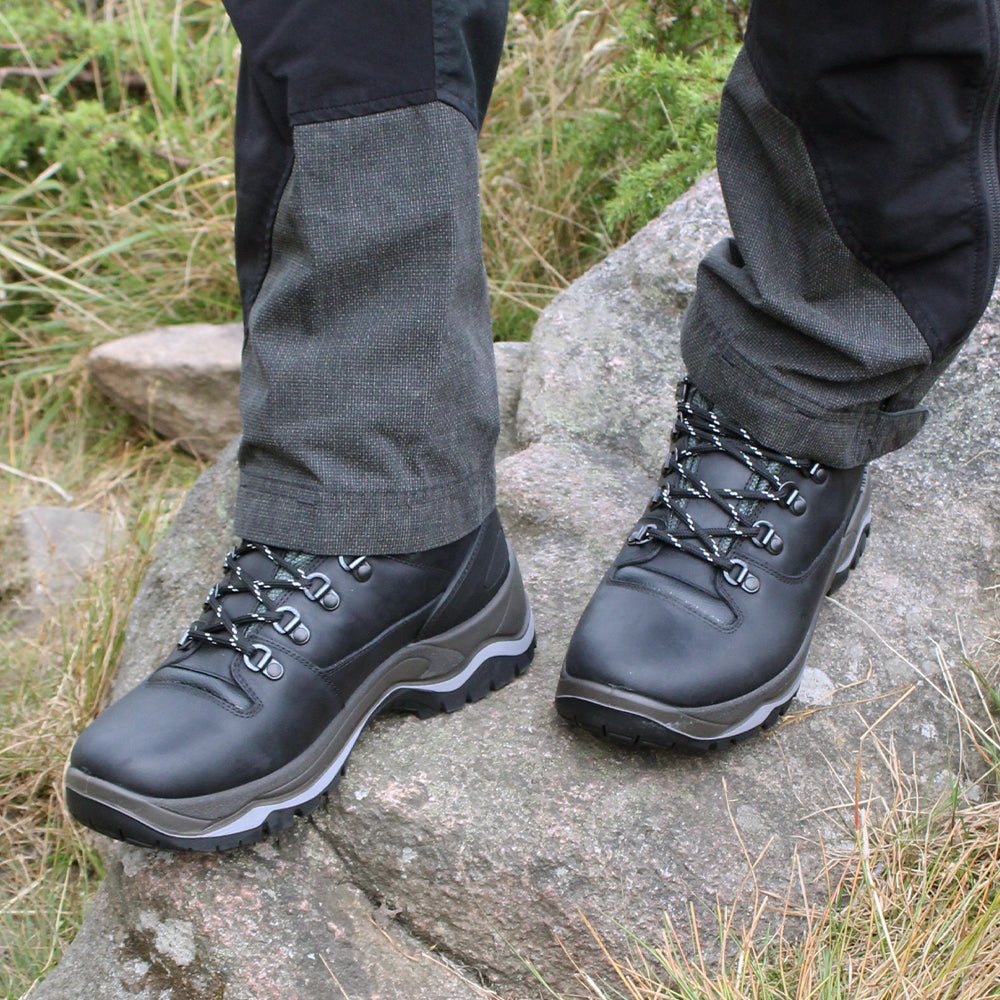 Produktbild 12 - Minfot Trex Vandringskängor Vattentät TEX Läder Svart