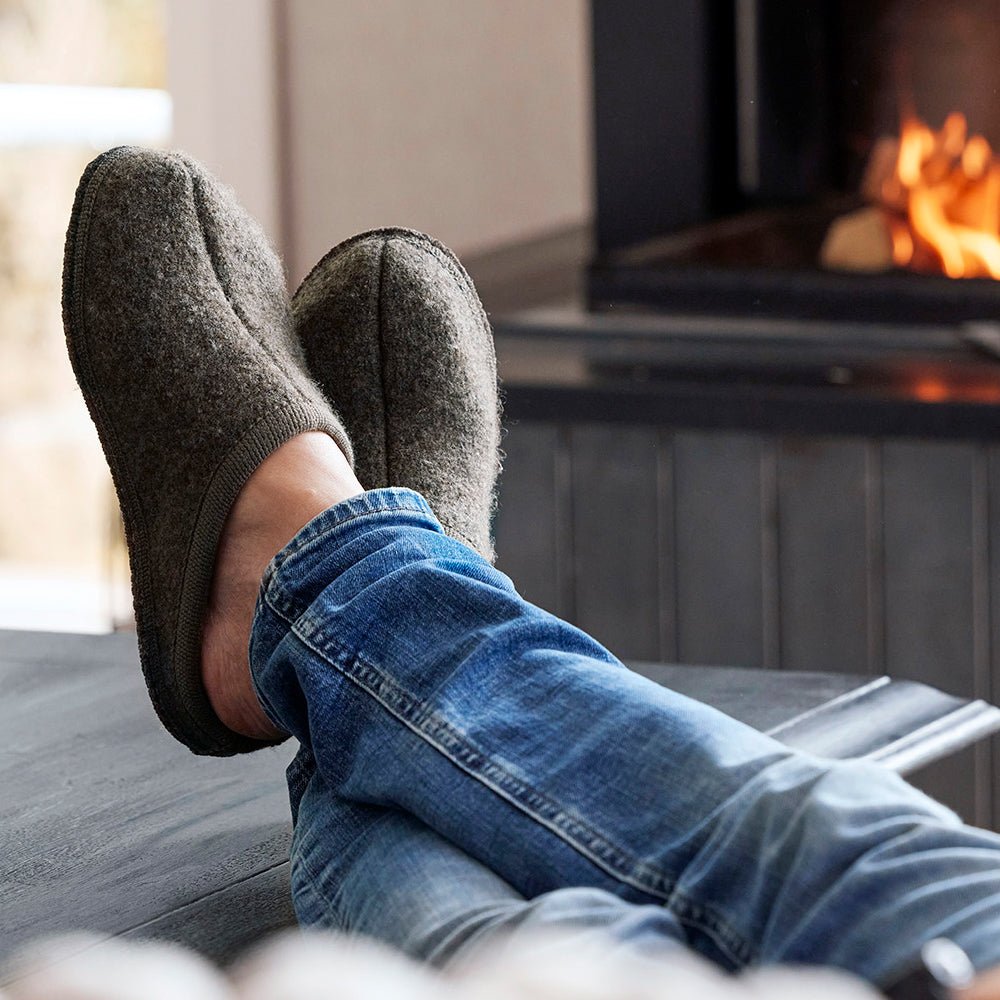 Produktbild 7 - Ulle Ulltofflor Original Mens Black Melange