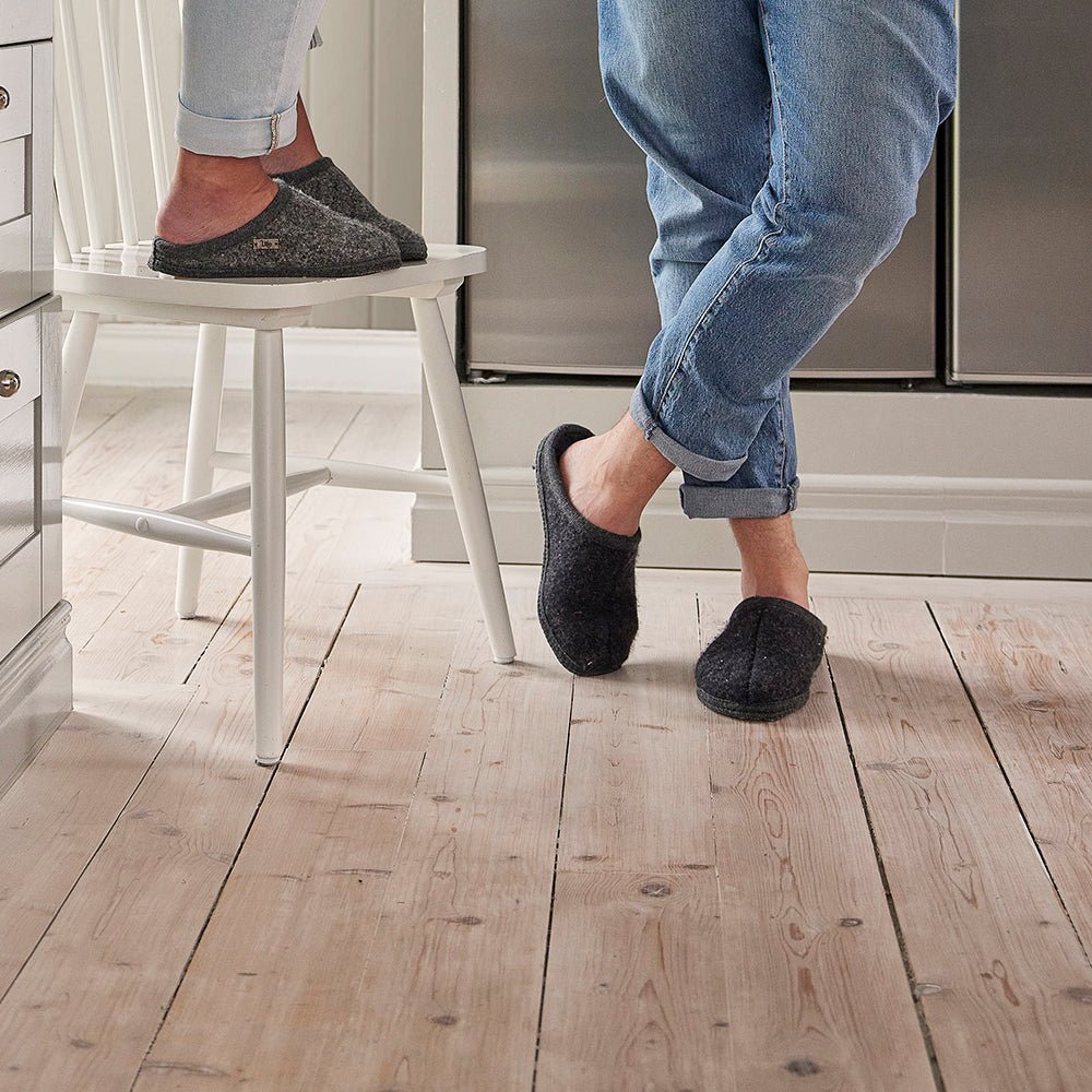 Produktbild 6 - Ulle Ulltofflor Original Ladies Black Melange