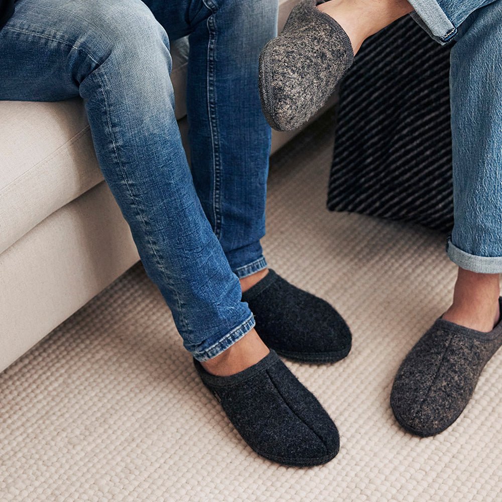 Ulle Ulltofflor Original Mens Black Melange