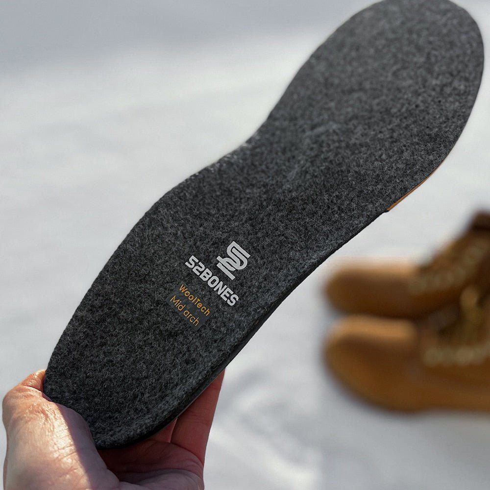 Produktbild 7 - 52BONES WoolTech Mid Sulor Ull För Neutralt Fotvalv