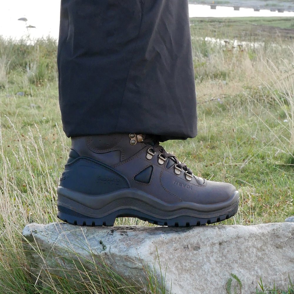 Produktbild 13 - Minfot Trekker Vandringskängor TEX Läder Brun