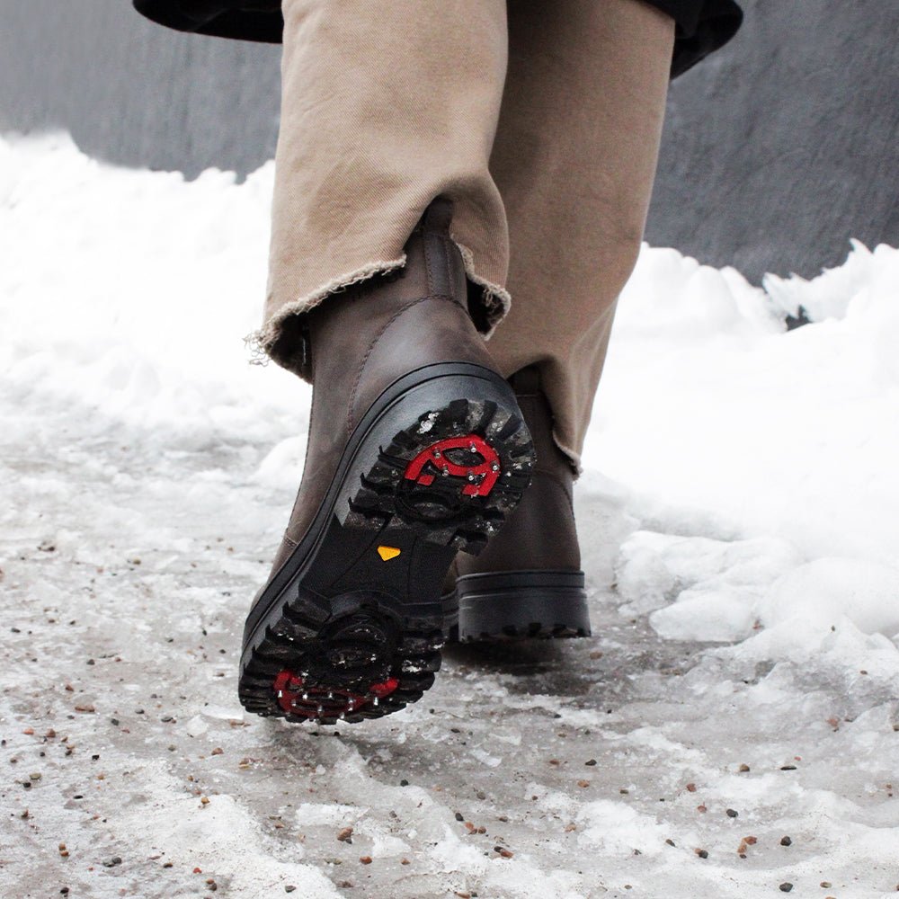 Minfot Dubbskor Haga Skinn Ull Brun