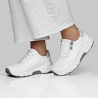 Minfot Softrole Lux Sneakers Dam Stretch Vit