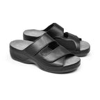 Embla Hälsoskor Sandaler Agnes Ergoflex Elastisk Svart