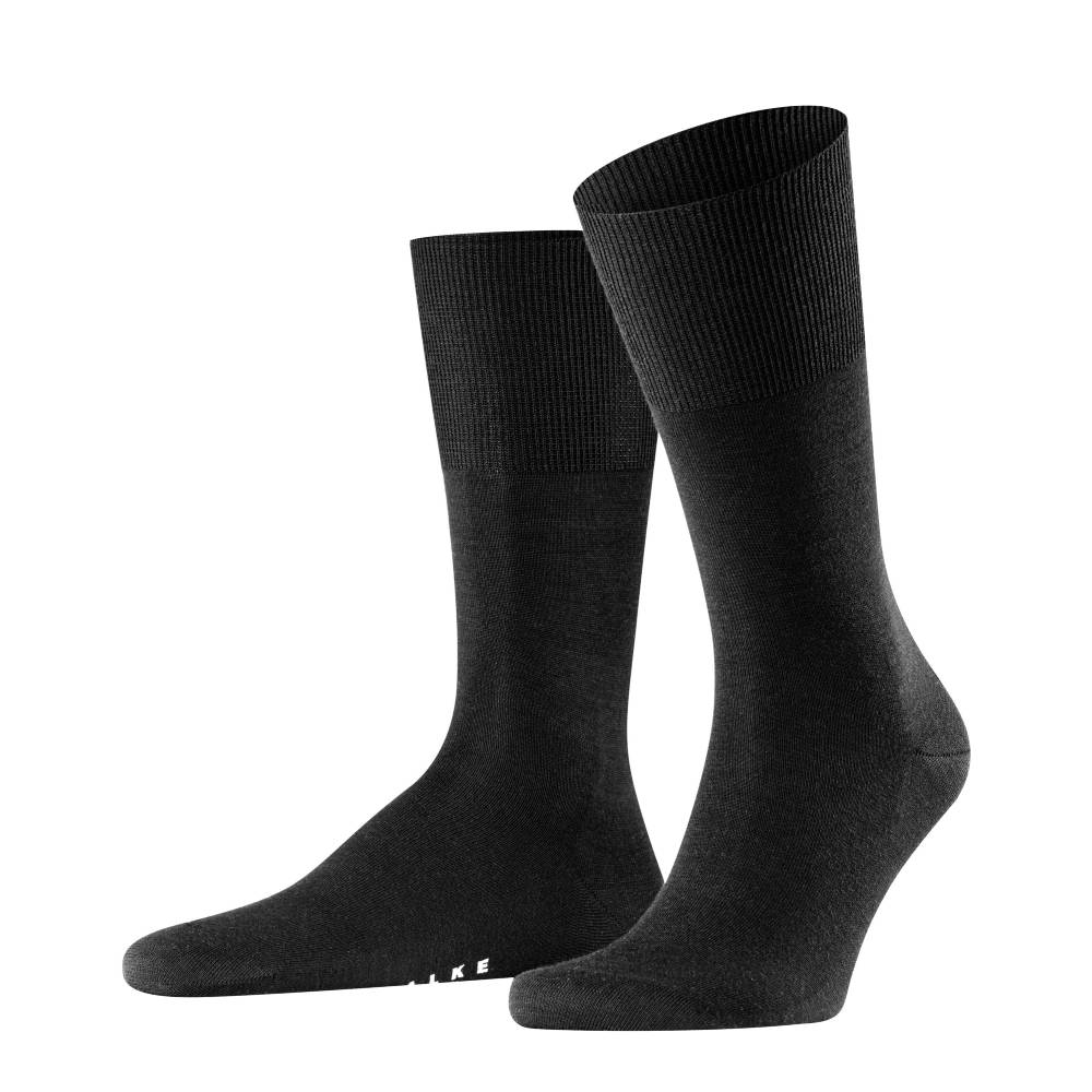 Produktbild 3 - Falke Airport Men Socks Merinoull Black