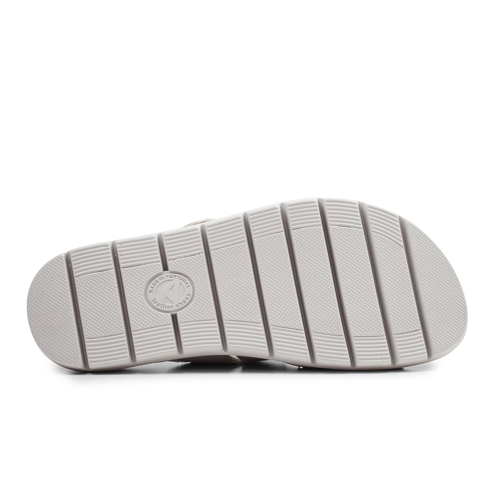 Minfot Abby Sandaler Dam Kardborre Taupe