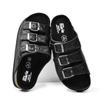 Sköna Marie Sandaler Lava Black Tumbled