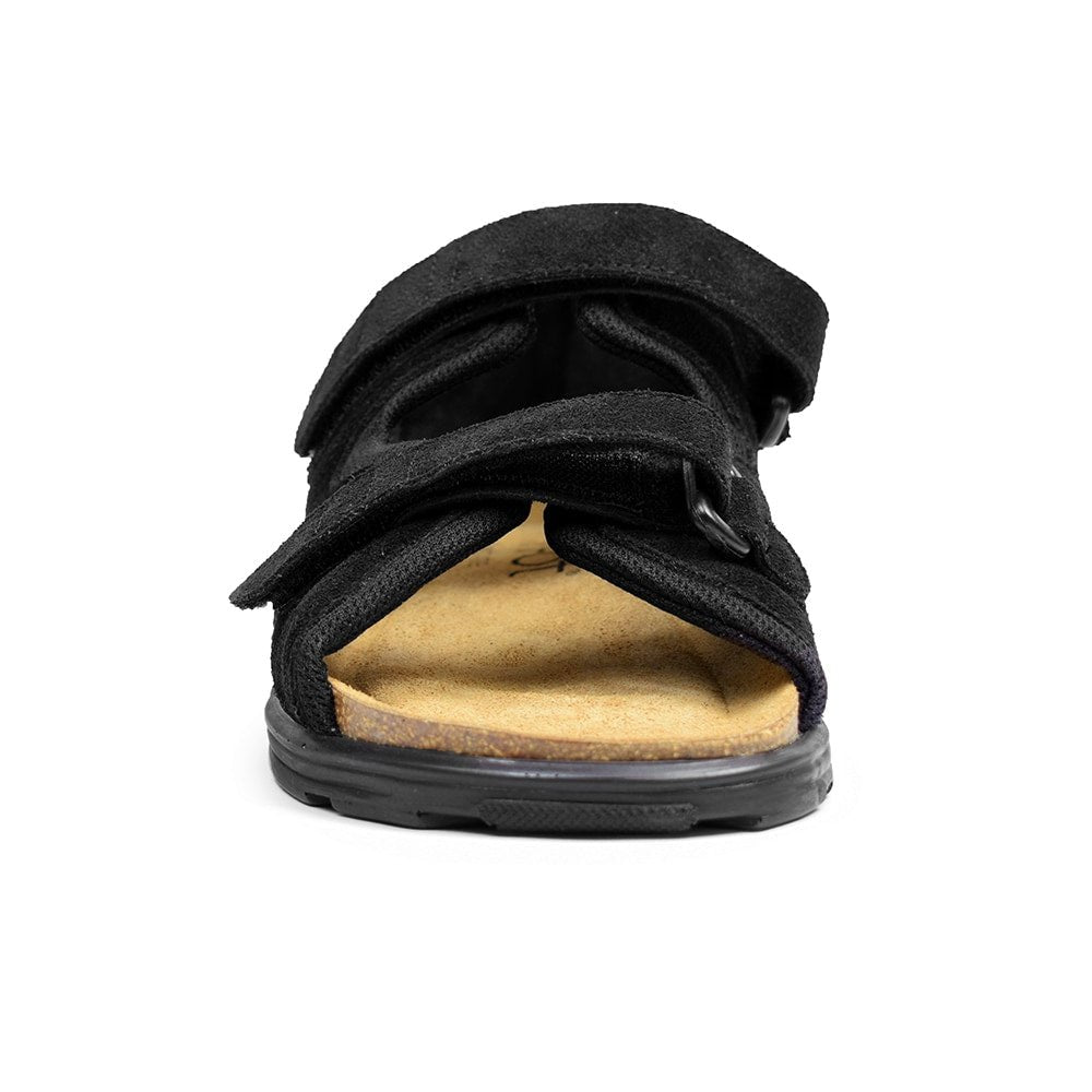 Produktbild 6 - Minfot Sandaler Justi Svart Mocka