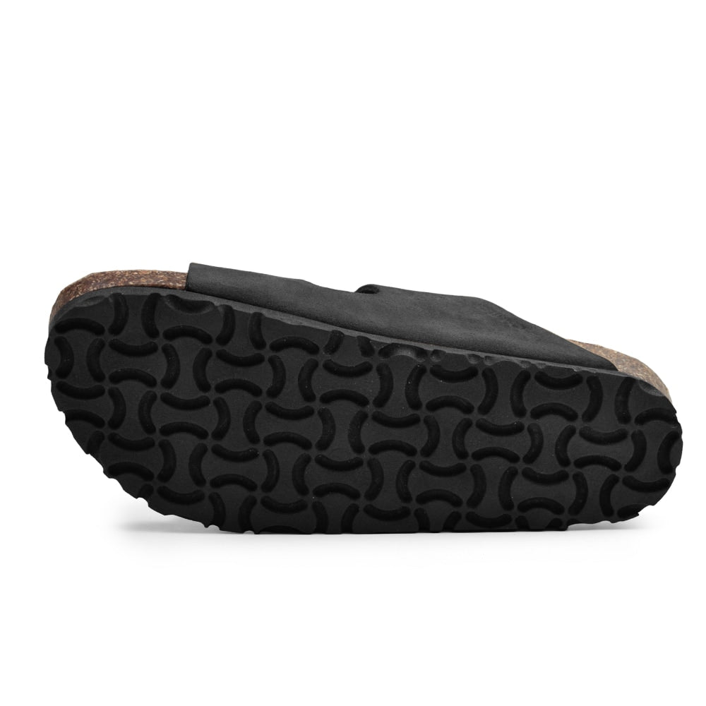 Minfot Massage Sandaler Bio Mocka Svart