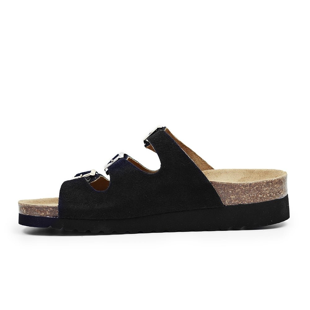 Produktbild 5 - Minfot Sandal Mjuk Bio Svart Mocka