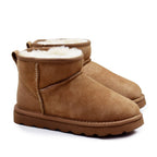 Rugged Gear Fårskinnsboots Chestnut