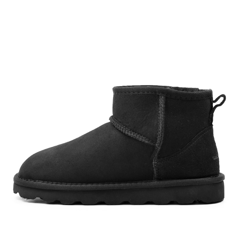 Rugged Gear Fårskinnsboots Black