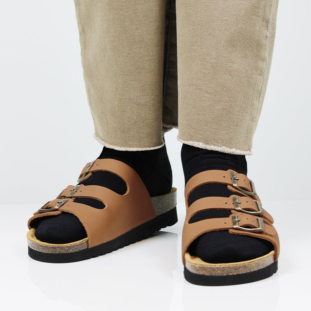 Produktbild 2 - Minfot Sandaler Bio Skinn Cognac