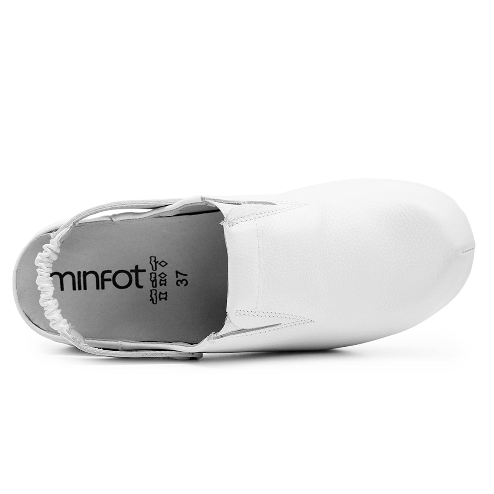 Produktbild 5 - Minfot Arbetsskor Mjuk Toffel Vit