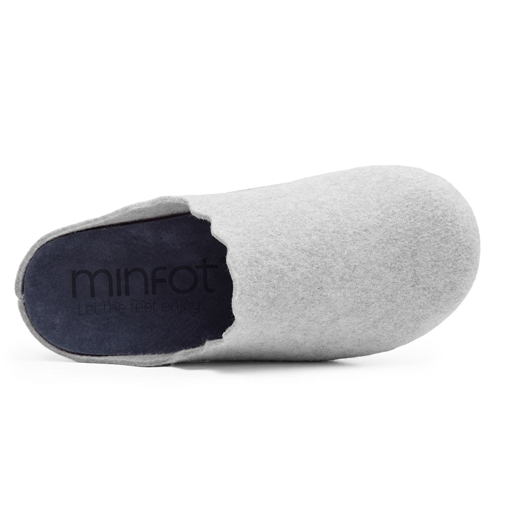 Produktbild 5 - Minfot Tofflor Relax Ljusgrå