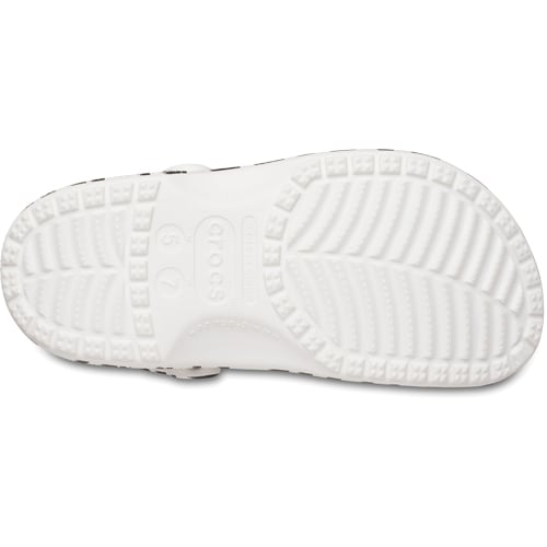 Crocs Classic Clog Animal Print White Zebra