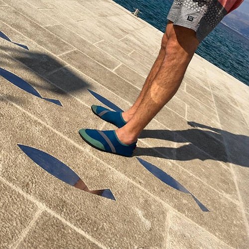 FitKicks Badskor Stretch Herr Navy