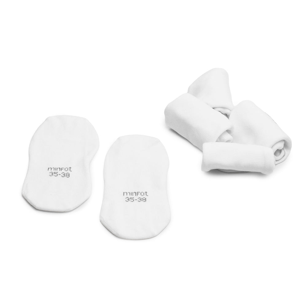 ballerinastrumpor-bomull-osynliga-strumpor-vit-5-pack