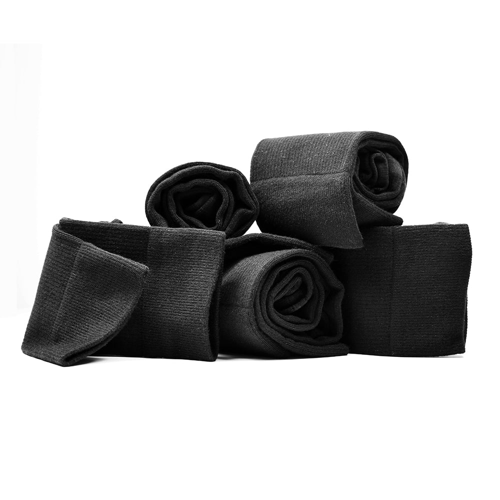 bambustodstrumpor-Minfot-Svart-5-pack