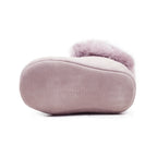 Minfot Fårskinnstofflor Barn Hven Rosa