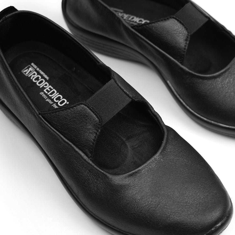 Produktbild 9 - Arcopedico Damskor Itatiaia Elastisk Svart