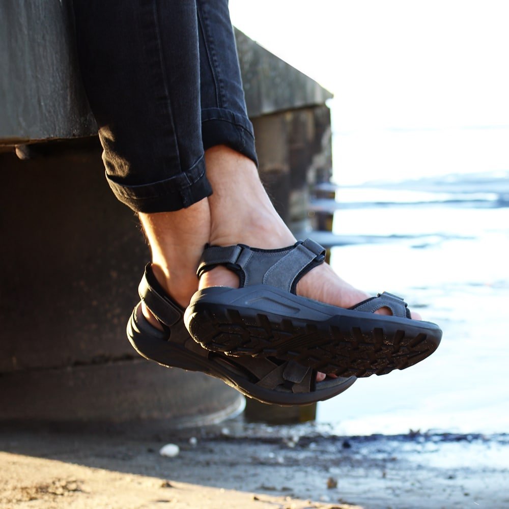 Produktbild 11 - Minfot Sandal Herr Karlshamn Grå