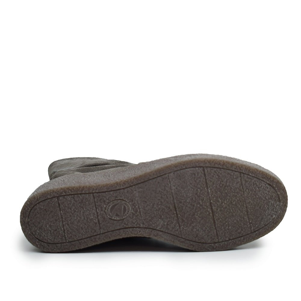 Minfot Marina Boots med Dragkedja Aquastop-TEX Taupe