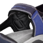 Minfot Sandhamn Sandaler Dam Nubuck Ocean Blue